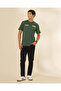 Men Green Graphic T-Shirt - 5
