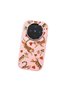 Vivo X300 Compatible Shock-Absorbing Camera Protected Pink Silicone Case - 3