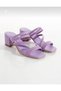 Rubby Lila Strappy Short Heel Slippers - 6