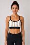 Basic Patterned Padded Bustier 529-03