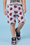 2 Pack Spiderman Printed Shorts with Drawstring Waist - 2