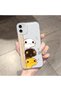 iPhone 11 Compatible Camera Protected Anti-Shock Aesthetic Print Patterned Transparent Silicone Case - 2