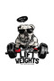 Men's Oversize Sport Printed T-Shirt Weightlifting Motivation Graphic Casual Relaxed Fit Modern Stylish - 3
