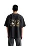 Men's Oversize T-Shirt Dog Print Relaxed Fit Short Sleeve Round Neck Casual Wear Modern Stylish Elegant
