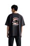 Hot Rod Vintage Garage Printed Men's Oversize T-Shirt
