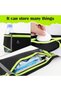 Sports waist bag 20x10cm with bottle holder. - 3