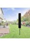 Clothes rack cover, dustproof and sunproof, black - 3