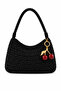 Cherry Figured Bag Ornament and Keychain – Luxurious Decorative Bag Charm - 4