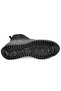 Pepuza Genuine Leather Non-Slip Flat Sole Orthopedic Women's Boots Black - 6