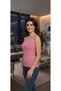 Women's Plain Stretchy Fabric Square Neck Tank Top - 3