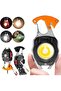 URBAN Multifunction Keychain Flashlight, Rechargeable Keychain Light, COB Multi-Function Mini