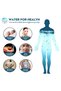 Rechargeable and Portable Glass H2 Hydrogen Rich Water Generator Bottle with inhaler | Advanced PEM(Japan) and SPE(Korea) Technology with up to 3000 PPB | Balanced PH Water Ionizer with Self Cleaning - 7