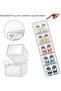 NA/Shoe Box, Shoe Storage Boxes Clear Plastic Stackable, Shoe Organizer Containers with Lids for Wom - 4