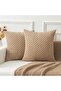 2 Packs Decorative Throw Pillow Covers 18x18 Inch for Living Room Couch Bed Sofa Sof