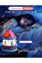 Creative 4-in-1 Night Light Projector for Kids Starry Sky Scene with Remote Control Rotatable Design - 3