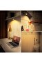 Mini Touch Light, 6 Pack Wireless Under Cabinet Lights Round Tap Push Button Light Battery Op - 5