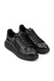 Zrk-X309 Premium Alexandre Black Zipper and Lace-Up Casual Men's Sneakers - 5