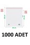1000Pcs 30X25+5 cm Transparent Green Recyclable Adhesive Nylon Bag 30X30 cm Green Recycle Bag