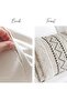 Decorative Lumbar Throw Pillow Cover 12x20 Rectangular Boho Accent Pillowcase Black Neutr - 5
