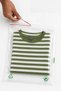 200 Pcs 50X70+5 cm Transparent Green Recyclable Adhesive Large Nylon Bag 50X75 cm Green Recycle Bag - 3