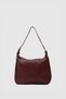 Aura Belt Detailed Shoulder Bag Claret Red - 2