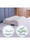 Double Curved Visco High Pillow Comfortable Pillow with Orthopedic Memory Foam Feature for Neck Discomfort 54*40*12/9 cm