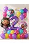 Gabby Dollhouse Balloon 2 Year Old 18 Piece Birthday Balloon Decoration Set