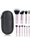 Makeup Brush Set (On The Go) Contains Ten Makeup Brushes Plus A Set Bag - S07 - 3