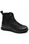 Pepuza Genuine Leather Non-Slip Flat Sole Orthopedic Women's Boots Black - 2