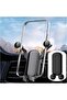 Car Phone Holder with Metal Hook Clip, Hands-Free Air Vent Mount for iPhone, Android, and All
