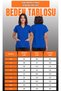 Women's V-Neck Bat Sleeve Beige, Stone, Turquoise, Cobalt Blue, Lycra Belinda Scrubs Nurse Single Top - 8
