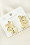 Flower Metal Earrings