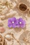 9 cm Orchid Hydrangea Figured Pearl Detailed Women's Hair Clip with Flower Elegant Design - 5