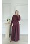 Molly Nelly Women's Wide Leg Pants with Corsage Casual Set - 4