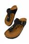 Women's Clog Sole Sandals with Anatomical Sole and Buckle - 2