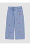 Timeless Clothing & Timeless Choices Wide-Leg Hello Kitty Embroidered Girls' Jean Pants - 2