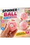 Spinner Ball with Ball Bearing Rotating Viral Stress Ball Spin Stress Ball Stress Relief Ball -Pink Color-
