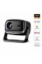 Full HD 1080P Smart Portable Projector | Android 12 with Built-in Netflix, Auto Focus & Auto Keystone, 120-Inch Display, Rotating Stand for Home Cinema, Gaming & Ceiling Projection – Black