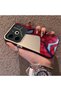 Tecno Pova 6 Compatible Silicone Edge Hard Back Case Couple Phone Case Spider Man Patterned - 2