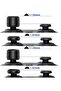 غطاء حماية من السيليكون الناعم متعدد الألوان باللون الرمادي لجهاز DUALSHOCK 4 لـ PS4 و PS4 Slim و PS - 2