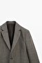 %100 yünlü kareli blazer - 6