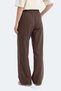 Sunflower Women's Wide Leg Brown Sweatpants - 4