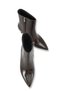 Alya Serena Women's Pointed Toe Heeled Boots 0012501 Brown Crocodile - 5