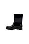 Mini Melissa Welly Glitter Girls' Glitter Rain Boots Black - 5