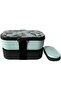 Double Layer Leak-Proof Lunch Box with Handle, BPA-Free Bento Food Storage Container with Removable Divider, Microwave & Dishwasher Safe for Kids & Adults