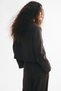 Tek Düğmeli Oversize Blazer - 4