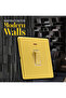 ADMORE Modern Single Light Switch with LED Indicator, Square Gold Brushed Metal Faceplate - 4