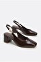 129-2655 Kut Open Toe 5 cm Thick Heeled Women's Shoes