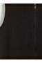 Seray New Season Brown Standard Fit Half Turtleneck Men's Knitwear Vest - 6