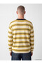 Crew Neck Striped Men's Knitwear Sweater - 5